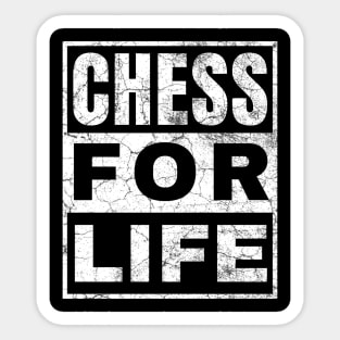 Chess for Life Sticker